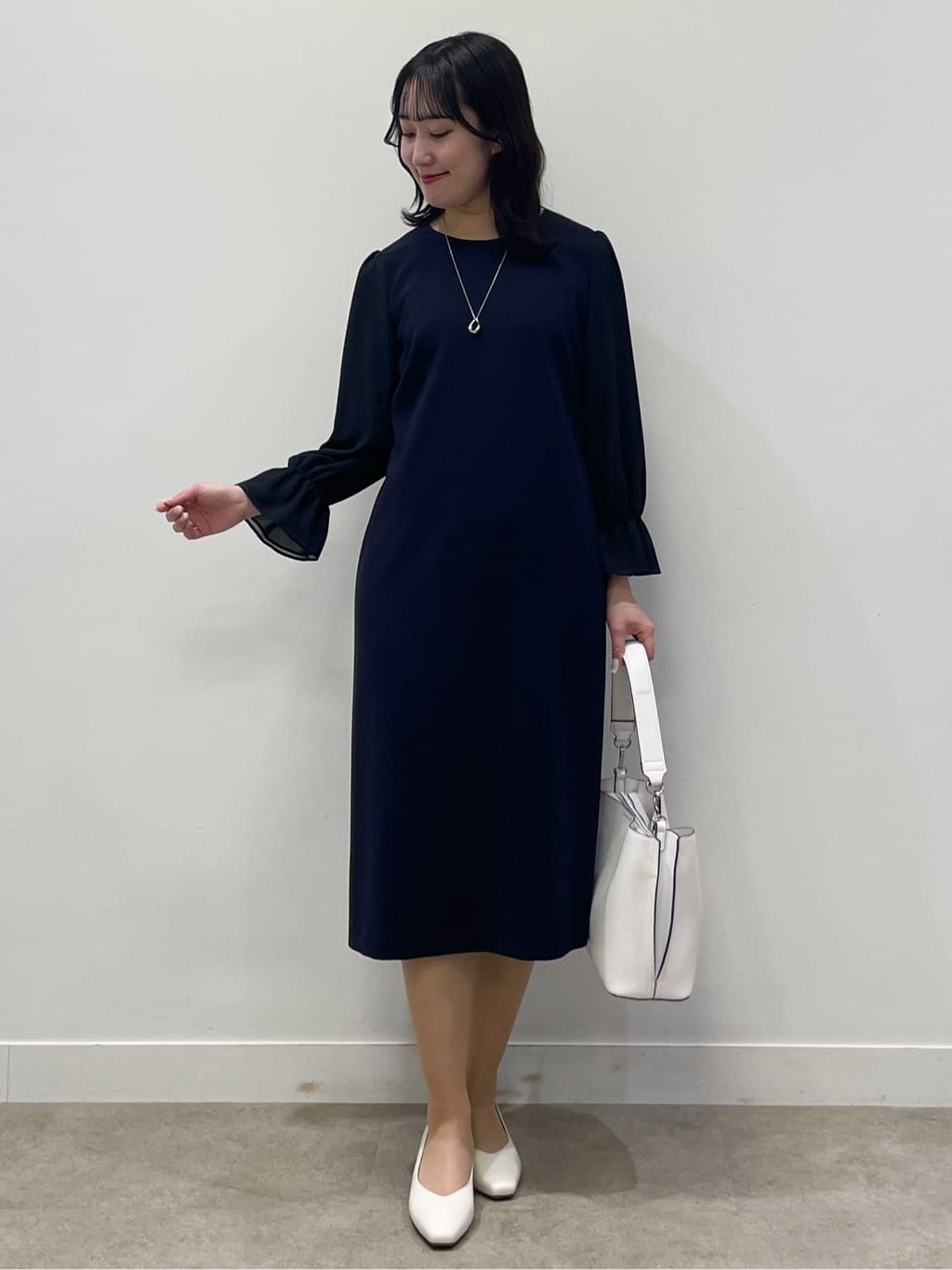 yukariさんの「Reflect｜【SS-4Lサイズ／通勤／セットアップ可】ノーカラージャケット」を使ったコーディネート