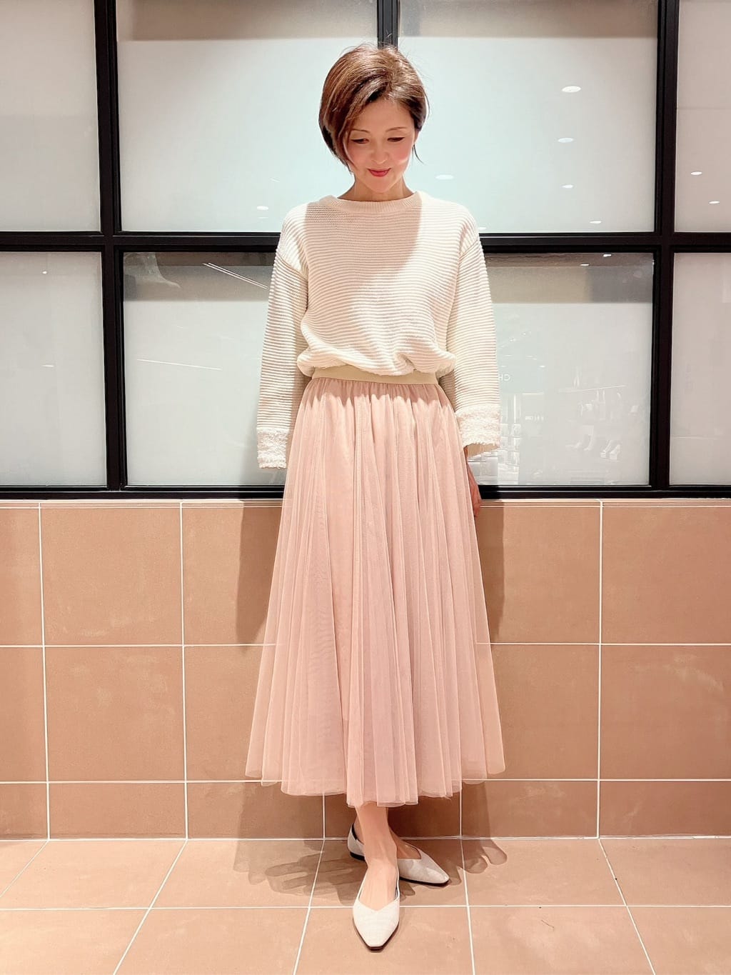 Ｋさんの「ESPERANZA｜Oito和紙フラットパンプス」を使ったコーディネート