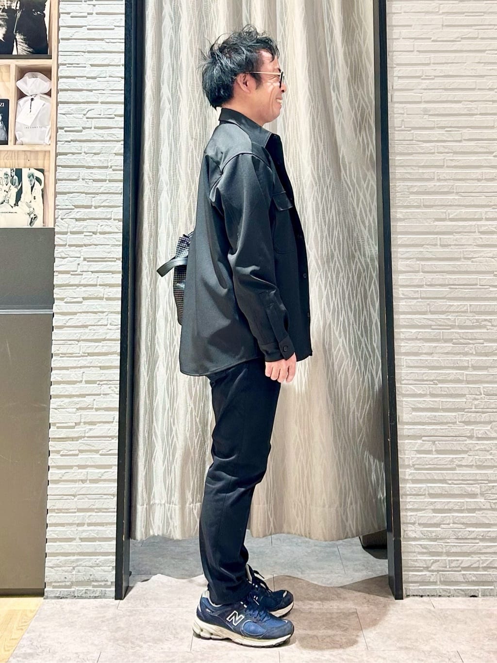 KENJI Iさんの「THE SHOP TK｜FLEX LINE  カバーオール　ストレッチ/防シワ/マシンウォッシャブル/セットアップ可」を使ったコーディネート
