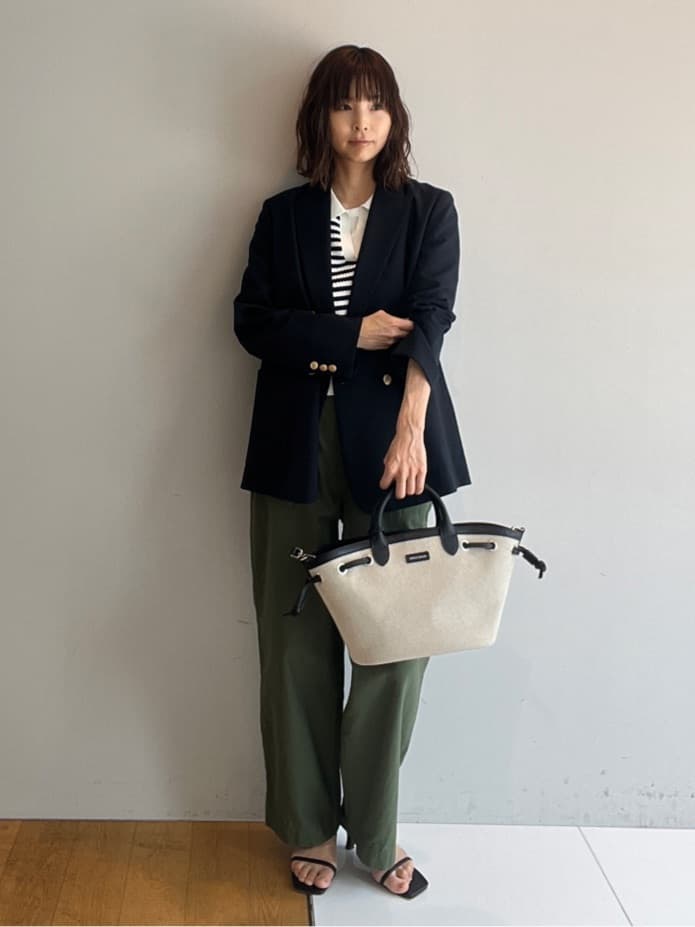 misaさんの「DRESSTERIOR｜コンフォート ダブルブレザー」を使ったコーディネート