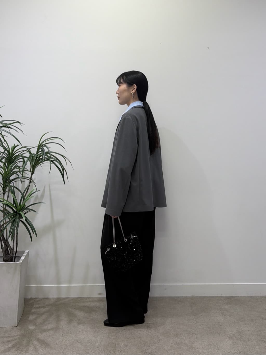 rinaさんの「INDIVI｜バルーンシアーブラウス【接触冷感】」を使ったコーディネート