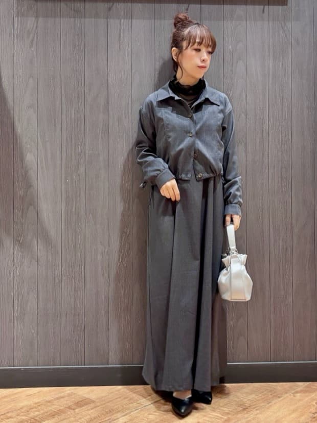 meiさんの「SHOO･LA･RUE｜口元ギャザーミニショルダーバッグ」を使ったコーディネート