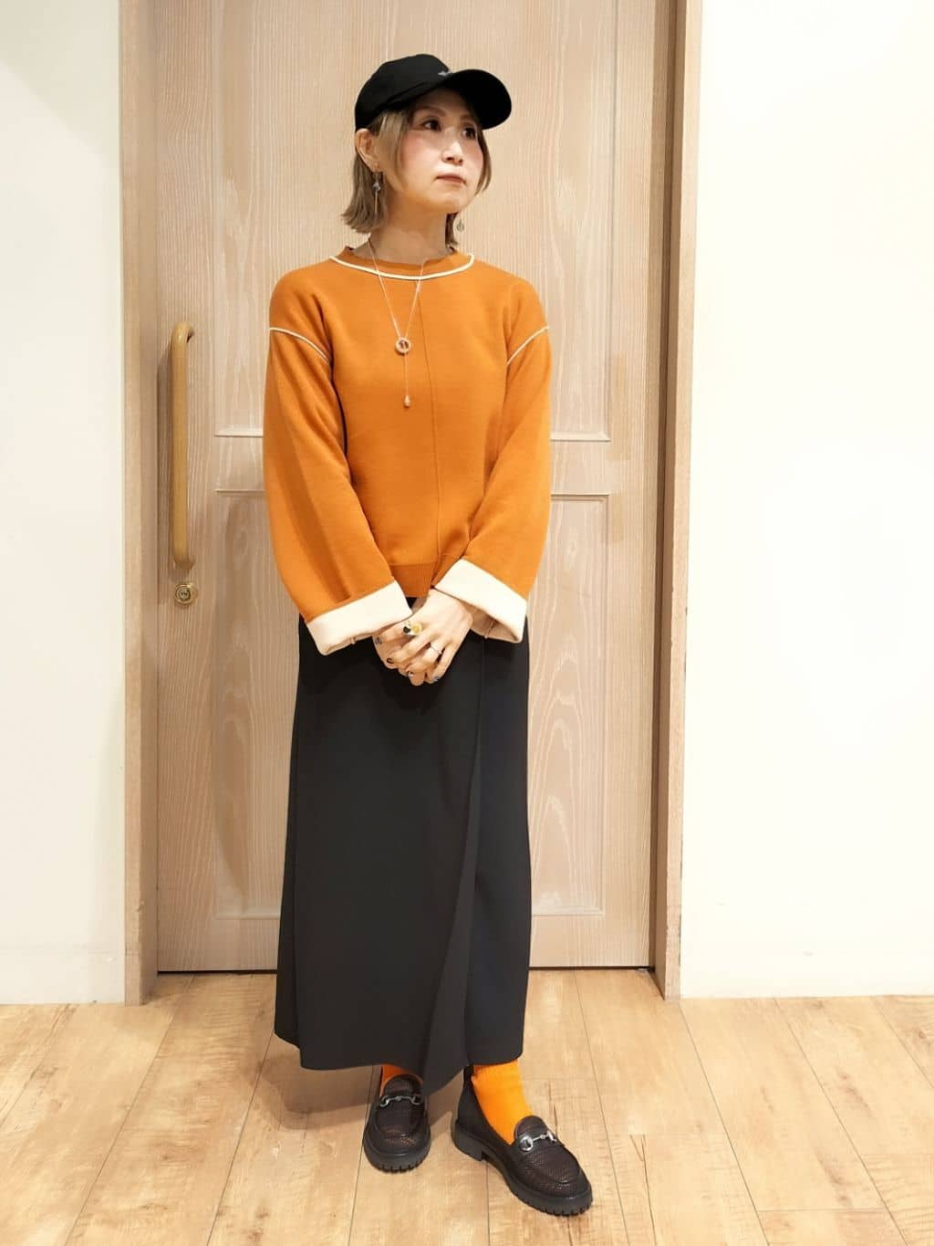 YUKIさんの「SHOO･LA･RUE｜【防花粉/洗濯機可/S-LL】ゆったり着られる 大人のテントフーディージャケット」を使ったコーディネート
