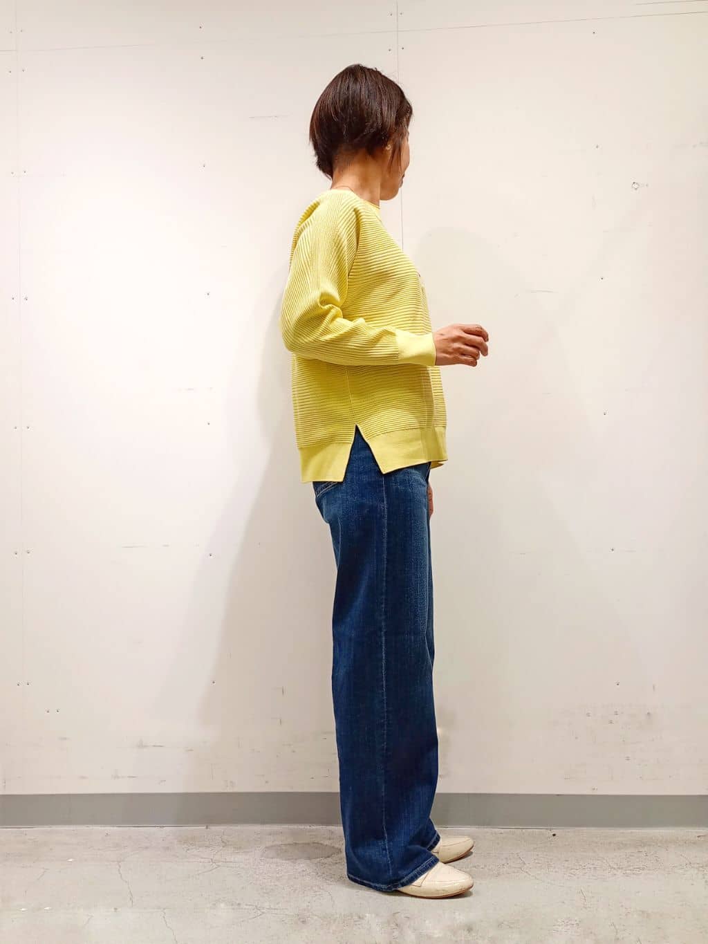 Kさんの「INDIVI｜【洗える／UVケア】レイヤード風デザイントップス」を使ったコーディネート