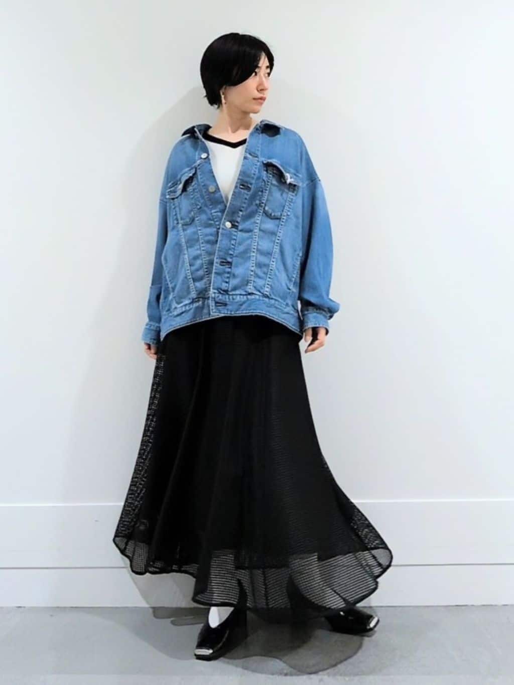 ミズタさんの「UNTITLED｜【Healthy DENIM】別注Bran／デニムジャケット」を使ったコーディネート