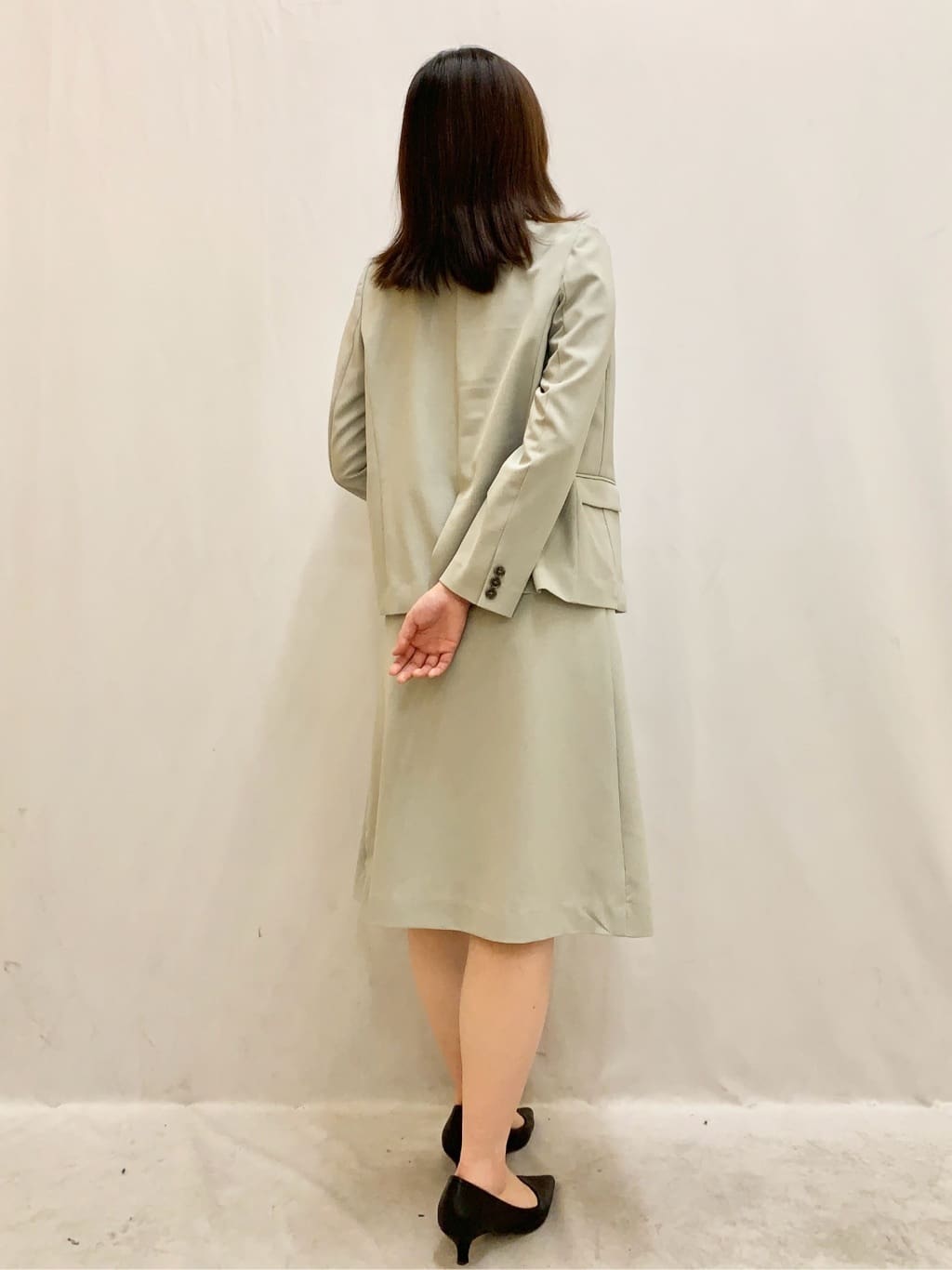 kasumiさんの「index｜ダブルブレストジャケット／セットアップ対応可【洗える／接触冷感／吸水速乾／防シワ／ストレッチ】」を使ったコーディネート
