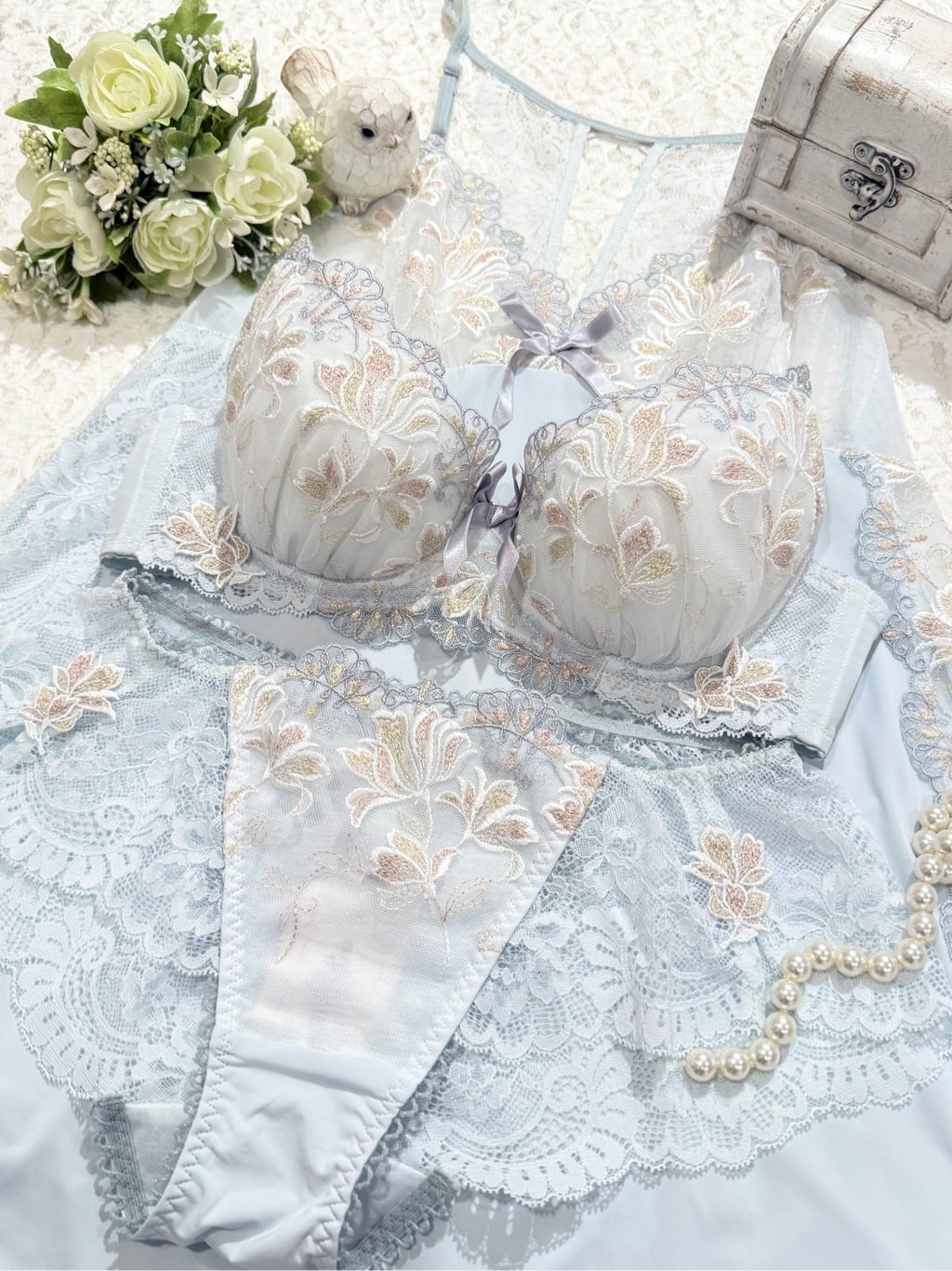 asaさんの「Risa Magli｜リーゼル ブラジャー (B-C) ＜Side Shape（サイドシェイプ）＞」を使ったコーディネート