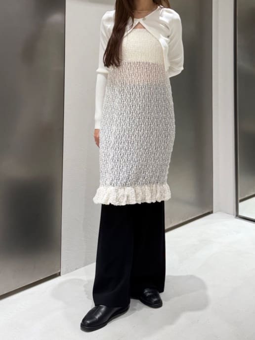 kanamiさんの「CODE A｜sensual lace tight skirt」を使ったコーディネート