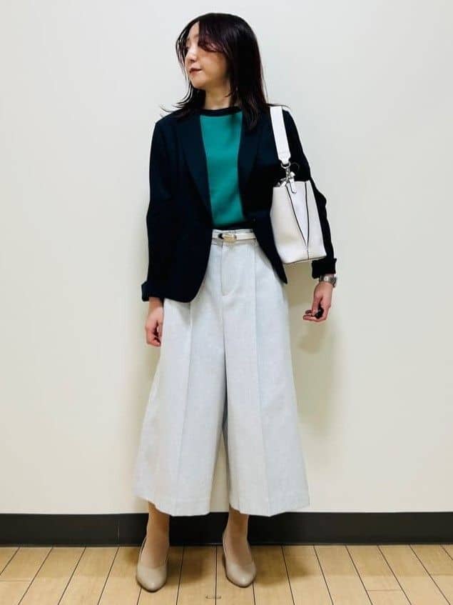 miiiさんの「Reflect｜【SS-4Lサイズ／UVカット／接触冷感】匠ジャケット／ベーシックテーラード」を使ったコーディネート