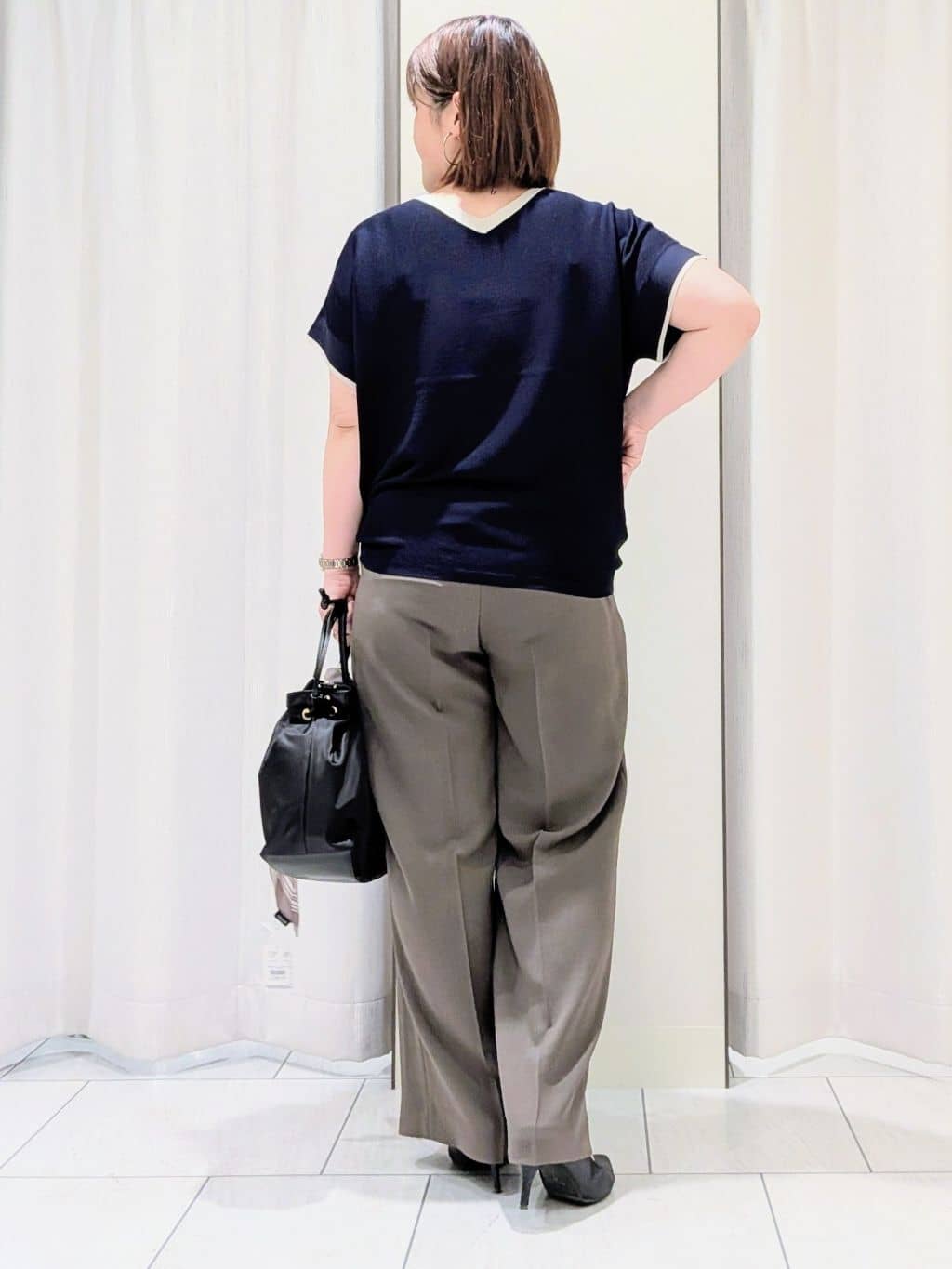 Onumaさんの「UNTITLED｜【新色追加/セットアップ可】エアリー ダブルブレストジャケット」を使ったコーディネート