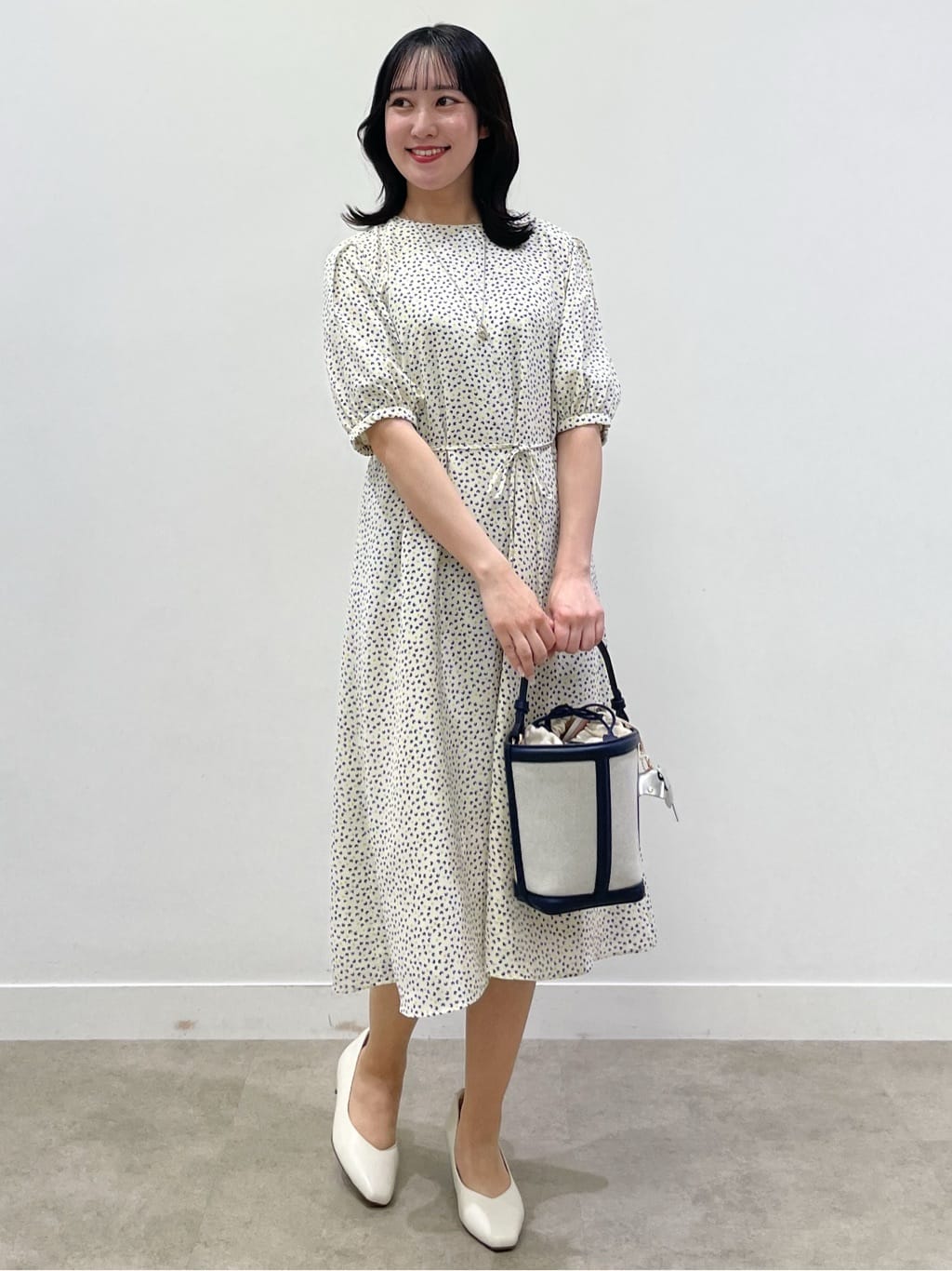 yukariさんの「Reflect｜シフォンスリーブワンピース」を使ったコーディネート