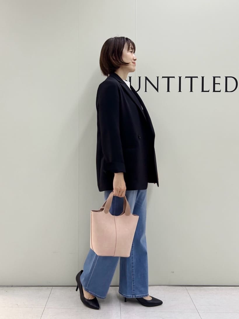 Mikiさんの「UNTITLED｜【人気デニム】MAKE&times;DENIM WIDE」を使ったコーディネート