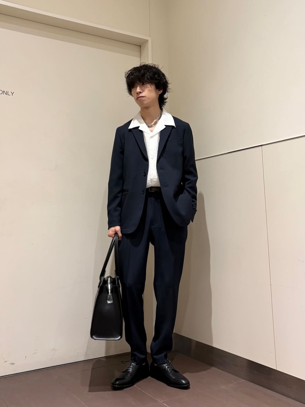 ナノシーさんの「tk.TAKEO KIKUCHI｜【365日対応】PINHEADシングルセットアップ/上下2点セット/ONOFF兼用/ストレッチ/洗え」を使ったコーディネート