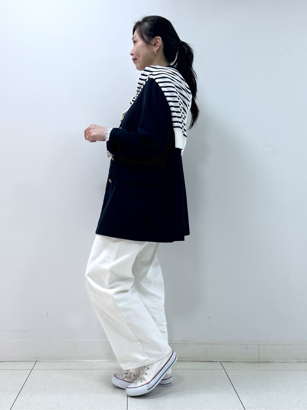 Kaiさんの「Dessin｜【2点セット/洗える】アンサンブルニット」を使ったコーディネート