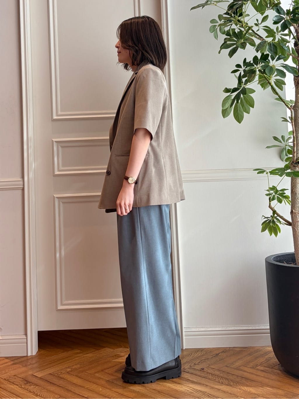 nakaoさんの「DRESSTERIOR｜【otonaMUSE5月号掲載/セットアップ可】ウォッシャブルイージーサマージャケット」を使ったコーディネート