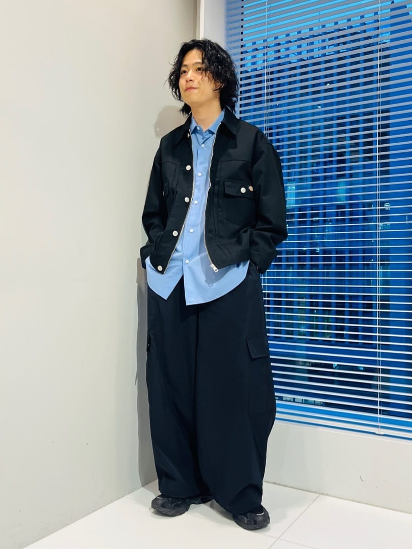 ワッキーさんの「tk.TAKEO KIKUCHI｜カッティングカーゴパンツ」を使ったコーディネート