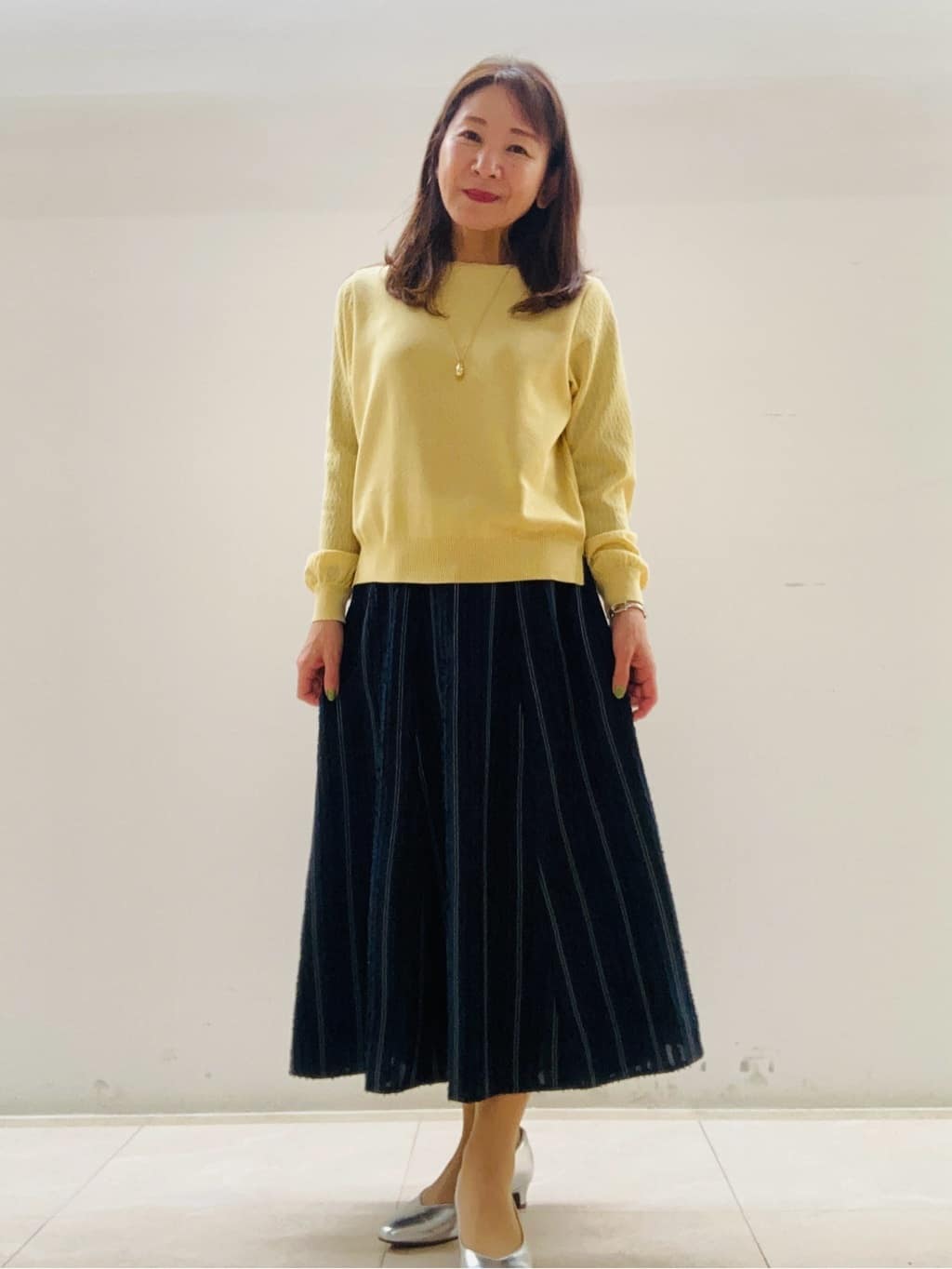 kurodaさんの「Reflect｜【撥水】ストレッチタフタミドル丈スタンドカラーコート」を使ったコーディネート