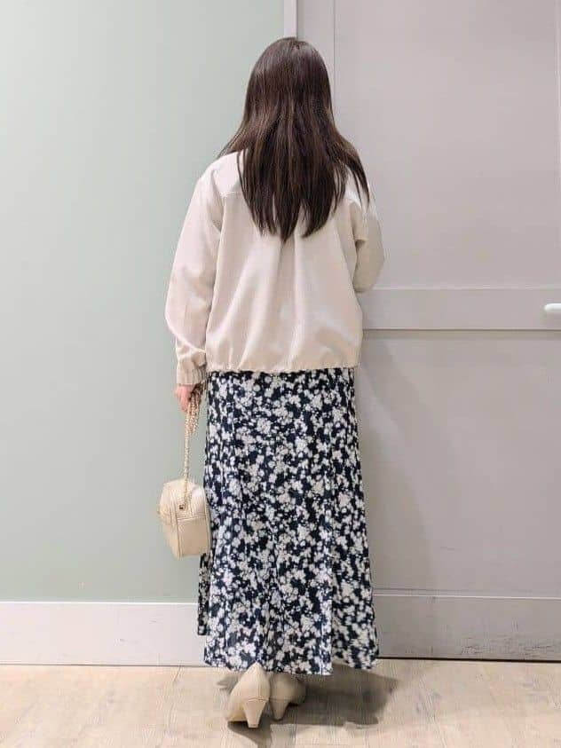 チグ♪さんの「grove｜【貴島明日香さん着用・洗える】麻調ノーカラーブルゾン」を使ったコーディネート
