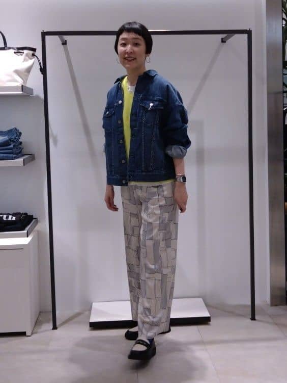 まちこさんの「UNTITLED｜【Healthy DENIM】別注Bran／デニムジャケット」を使ったコーディネート