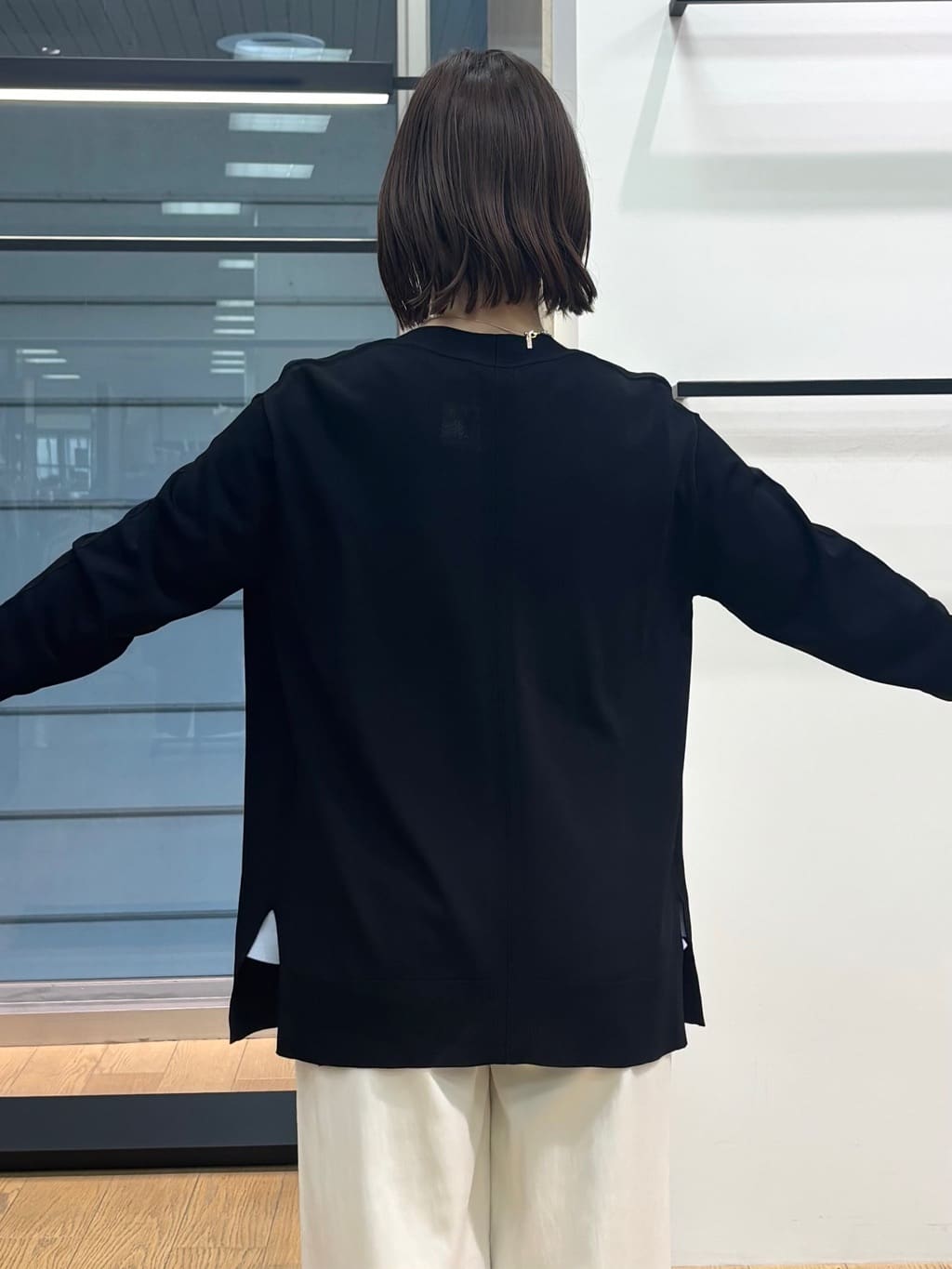 asamiさんの「INDIVI｜ランダムパール調ネックレス」を使ったコーディネート