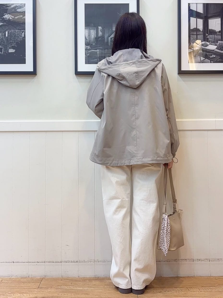 えぬさんの「SHOO･LA･RUE｜【洗濯機可/S-LL】さらりと軽やか インせず着られる すっきり見えドルマンニット」を使ったコーディネート