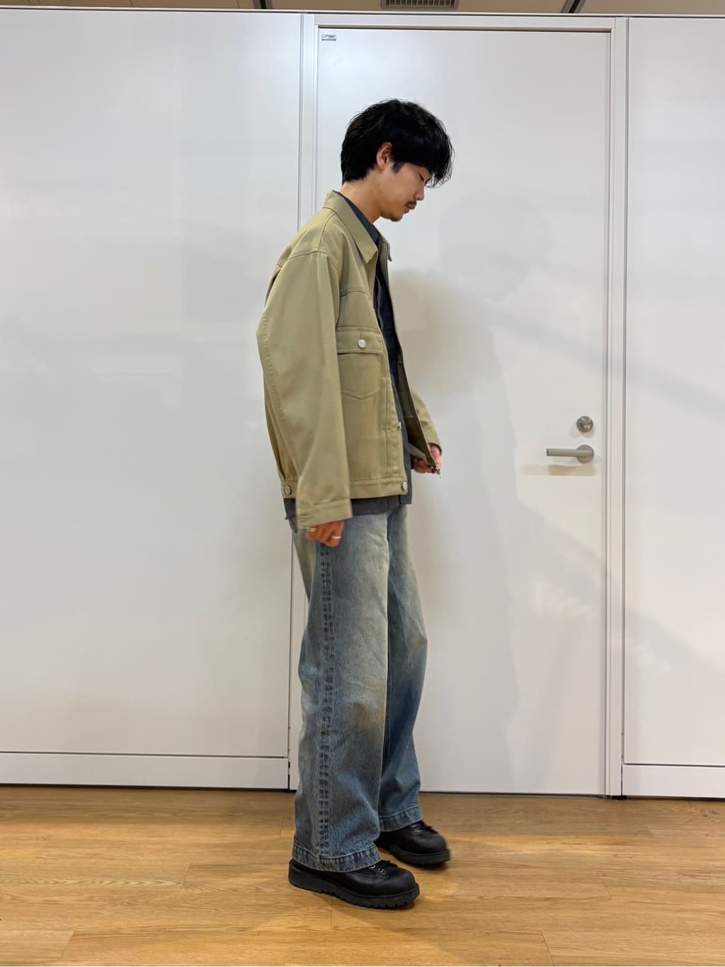 北浦歩大さんの「tk.TAKEO KIKUCHI｜【別注】Dickiesワークジャケット」を使ったコーディネート