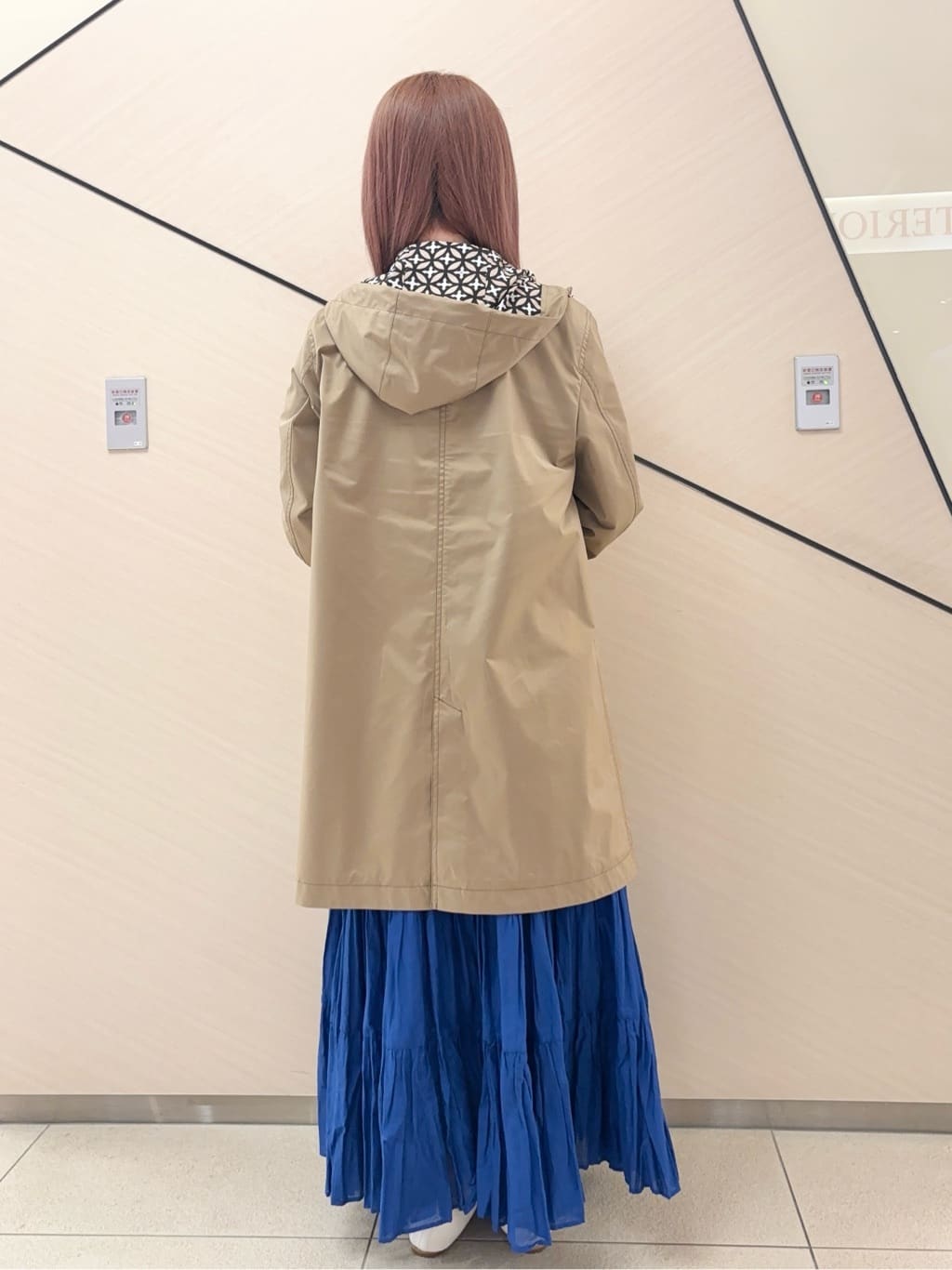 Rinaさんの「DRESSTERIOR｜【ウォッシャブル/撥水素材】撥水フーテッドツイルコート」を使ったコーディネート