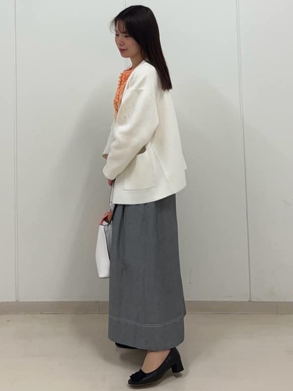ゆうさんの「Reflect｜【着回し力◎】ジャケット風ニットカーディガン」を使ったコーディネート