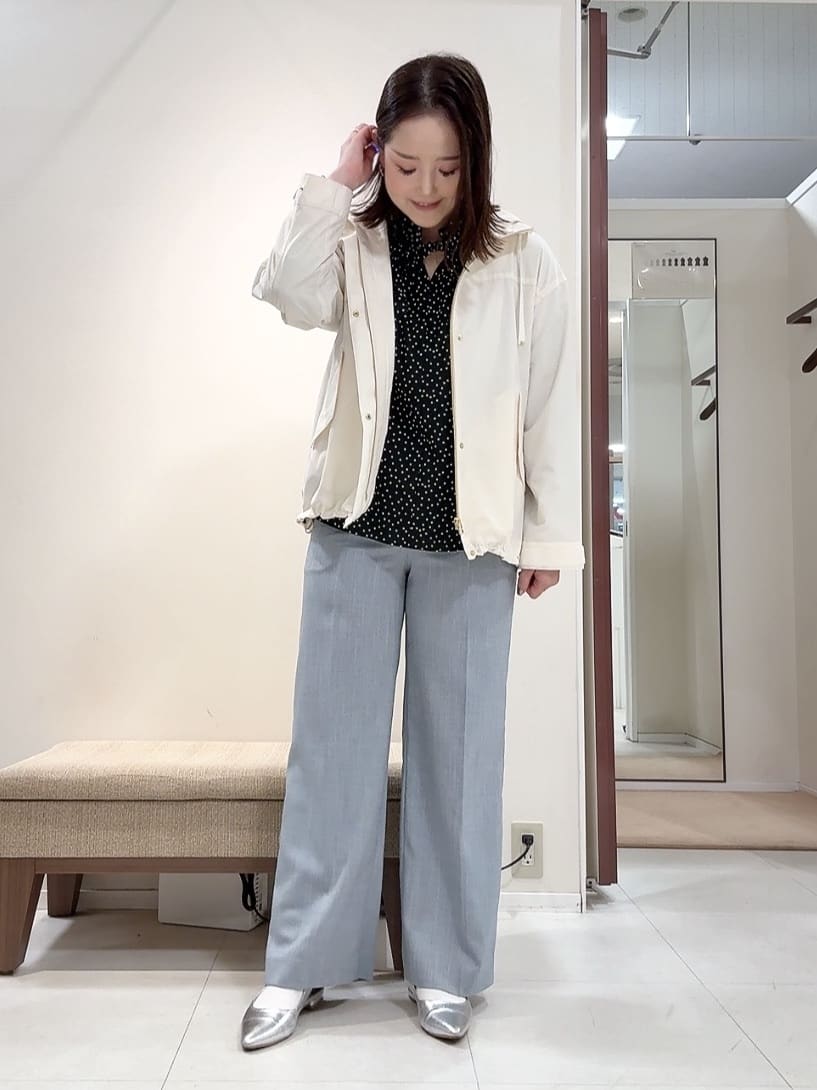 YUIさんの「UNTITLED｜【洗える/はっ水】リラクシーマウンテンパーカー」を使ったコーディネート