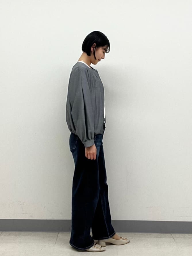 hinanoさんの「INDIVI｜【UVケア／選べるグラフィック】スムースジャージTシャツ」を使ったコーディネート