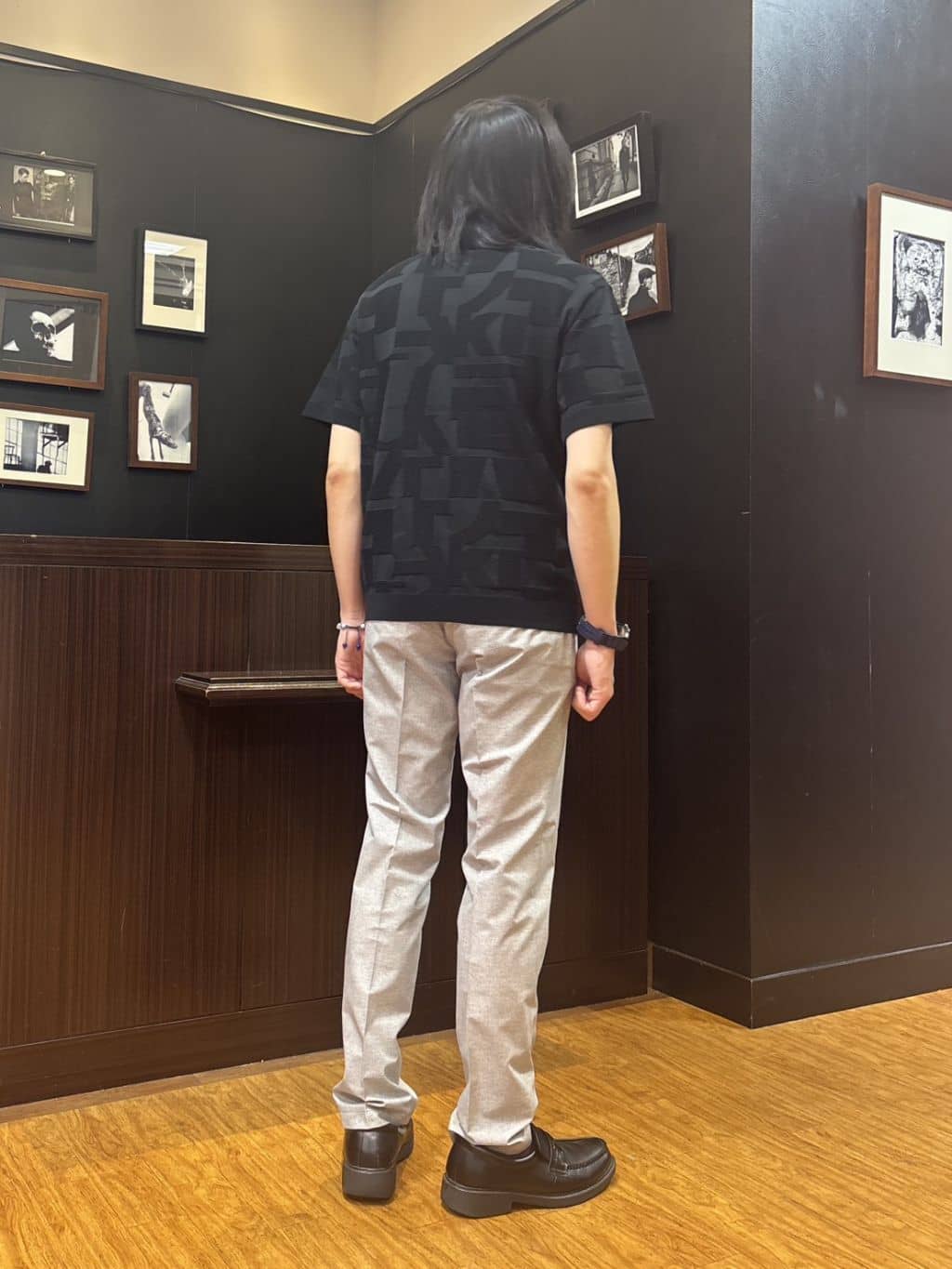 moritaさんの「TAKEO KIKUCHI｜【抗菌防臭】COOL DOTS（R）ドビープリント ジャケット」を使ったコーディネート