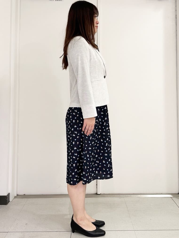 miさんの「Reflect｜【SS-4Lサイズ／UVカット／接触冷感】匠ジャケット／ベーシックテーラード」を使ったコーディネート