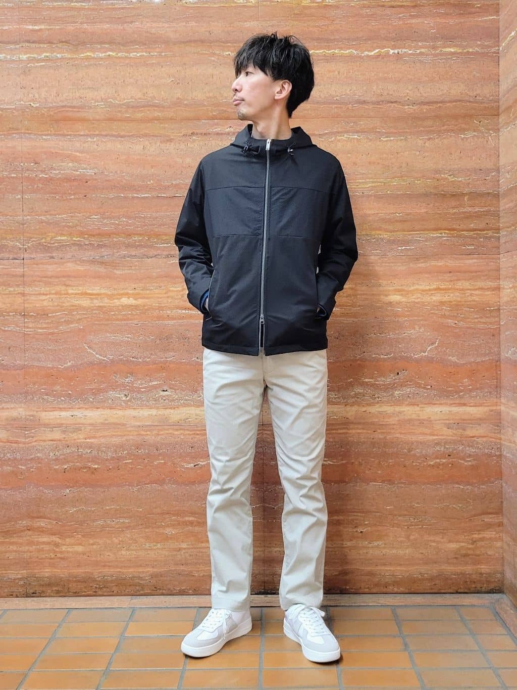 piroyaさんの「TAKEO KIKUCHI｜【KAJIF】フード ブルゾン」を使ったコーディネート
