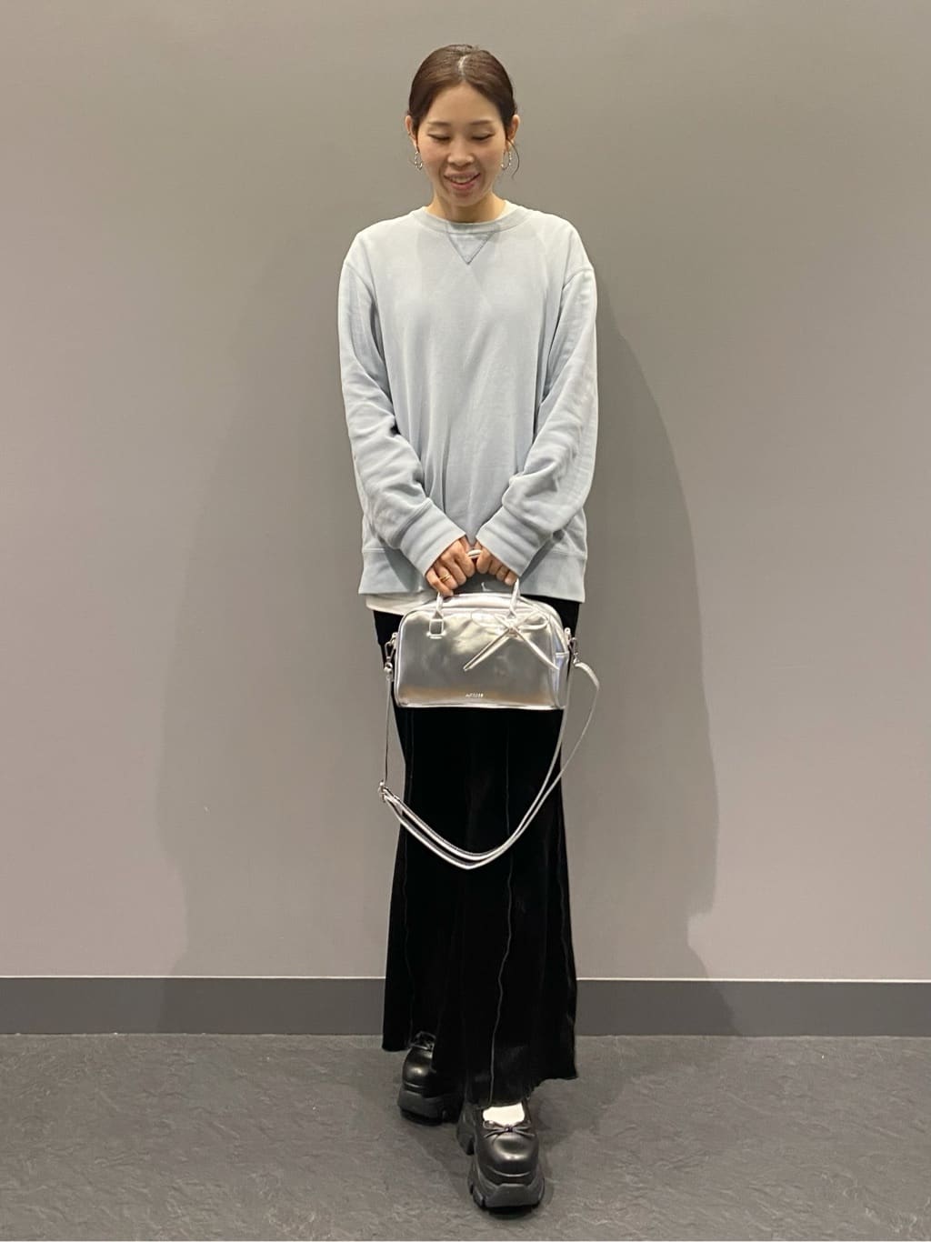 hiraさんの「ESPERANZA｜2WAY リボン ボストンバッグ」を使ったコーディネート