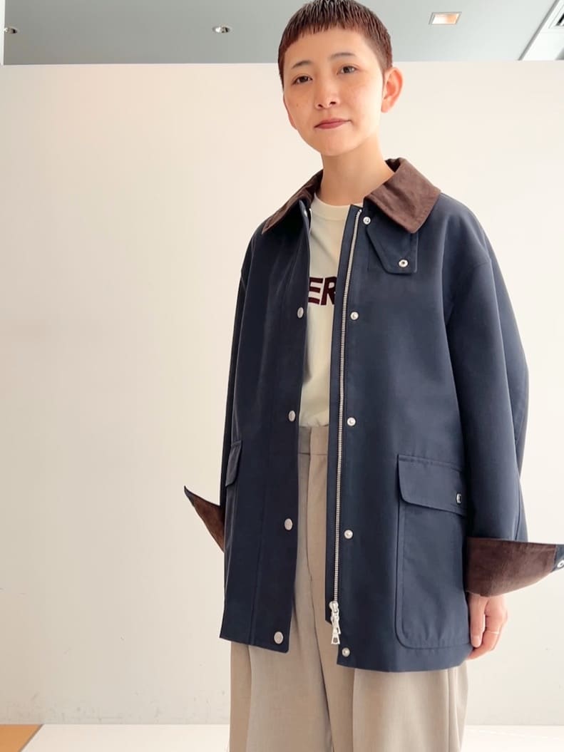 OCHIAIさんの「DRESSTERIOR｜【ウォッシャブル】スプリング ハンティングジャケット」を使ったコーディネート