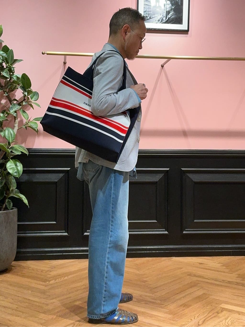 torigoeさんの「DRESSTERIOR｜ユーズドデニムシャツ」を使ったコーディネート