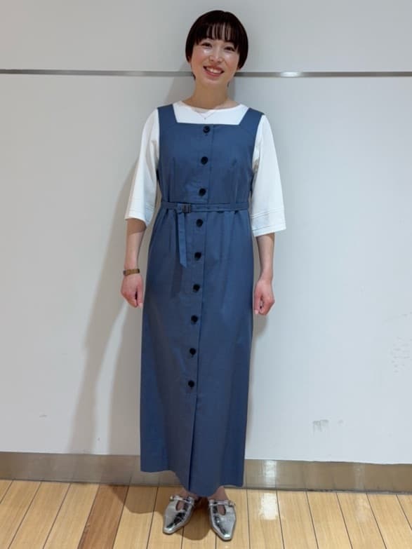 あやさんの「UNTITLED｜【洗える/清涼感】袖スリットニットプルオーバー」を使ったコーディネート