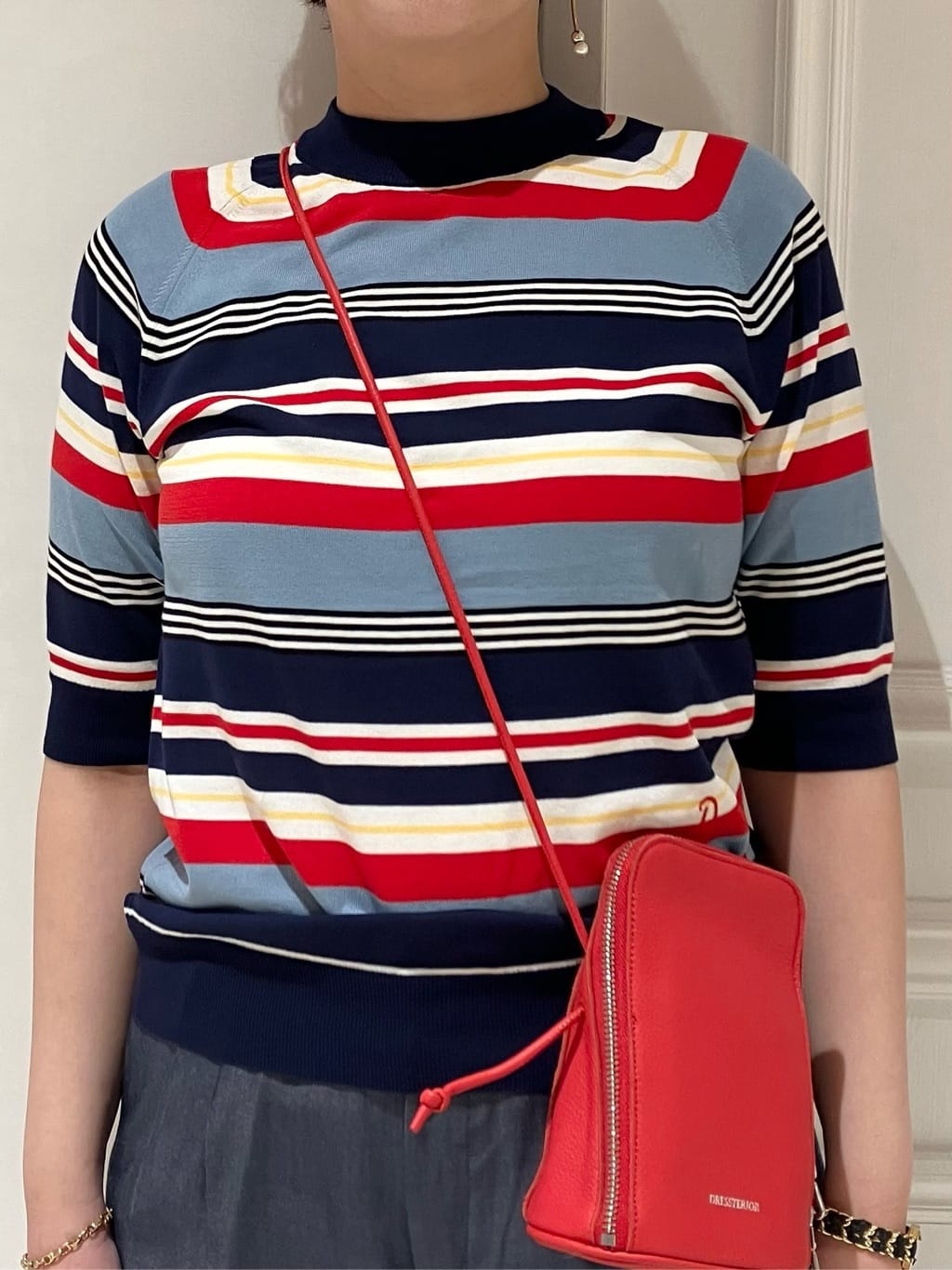 TAJIさんの「DRESSTERIOR｜【otonaMUSE5月号掲載/セットアップ可】テンセルデニムワイドパンツ」を使ったコーディネート