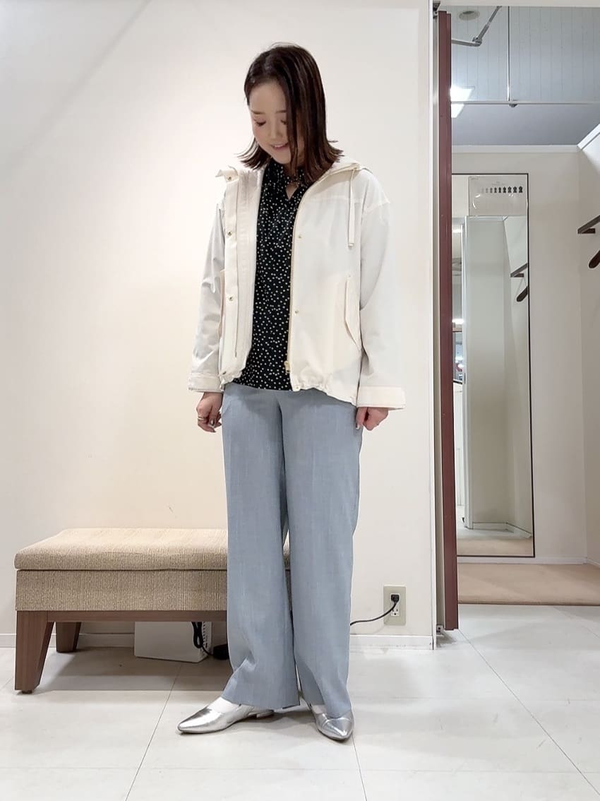 YUIさんの「UNTITLED｜【洗える/はっ水】リラクシーマウンテンパーカー」を使ったコーディネート