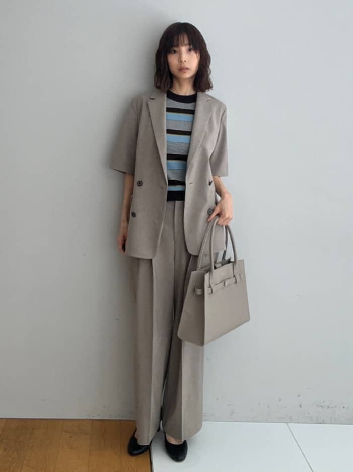 misaさんの「DRESSTERIOR｜【otonaMUSE5月号掲載/セットアップ可】ウォッシャブルイージーサマージャケット」を使ったコーディネート