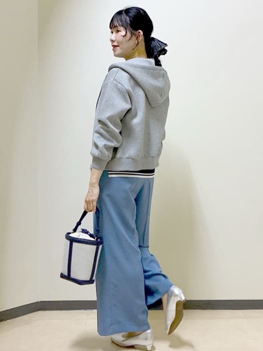  beni_gingerさんの「Reflect｜【セットアップ可】ダブルジャカードニットプルオーバー」を使ったコーディネート