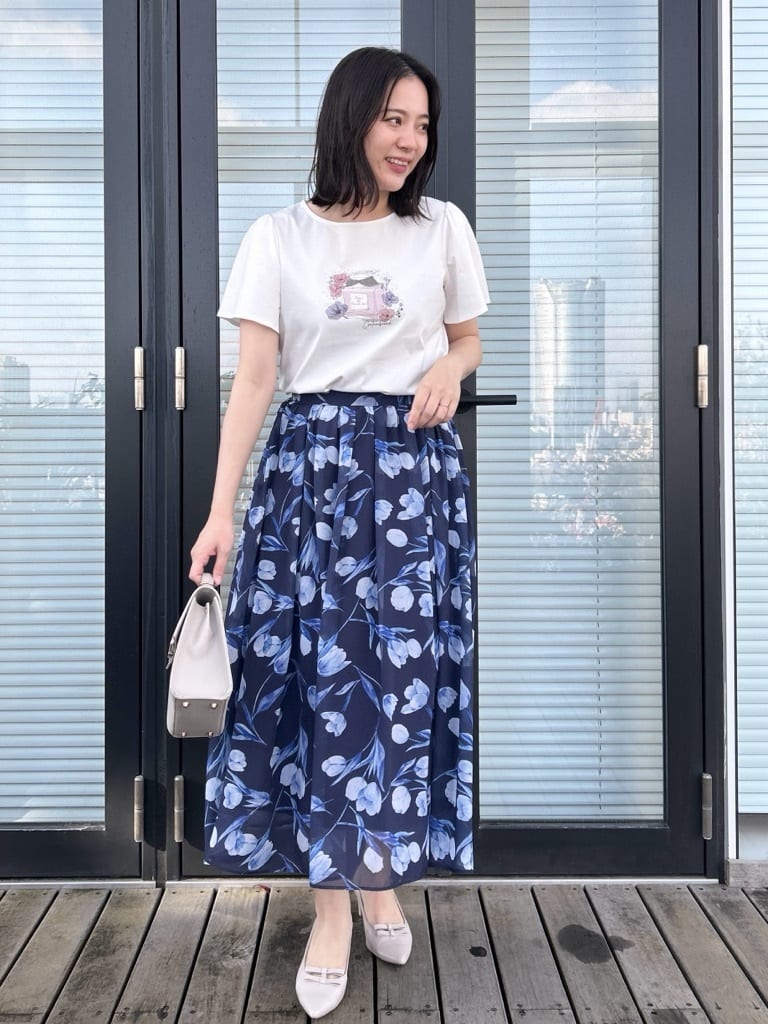 shinoさんの「Couture brooch｜【洗える】愛されシアーマンパ」を使ったコーディネート