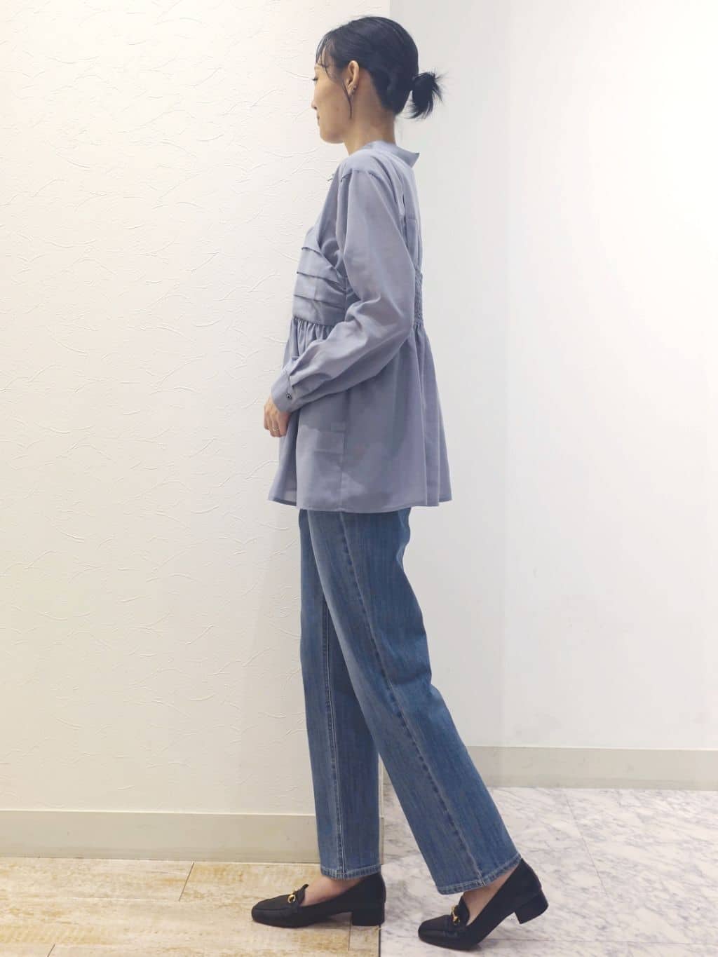 ケイさんの「grove｜【2点SET】今どきシアーシャツ＆キャミセット」を使ったコーディネート