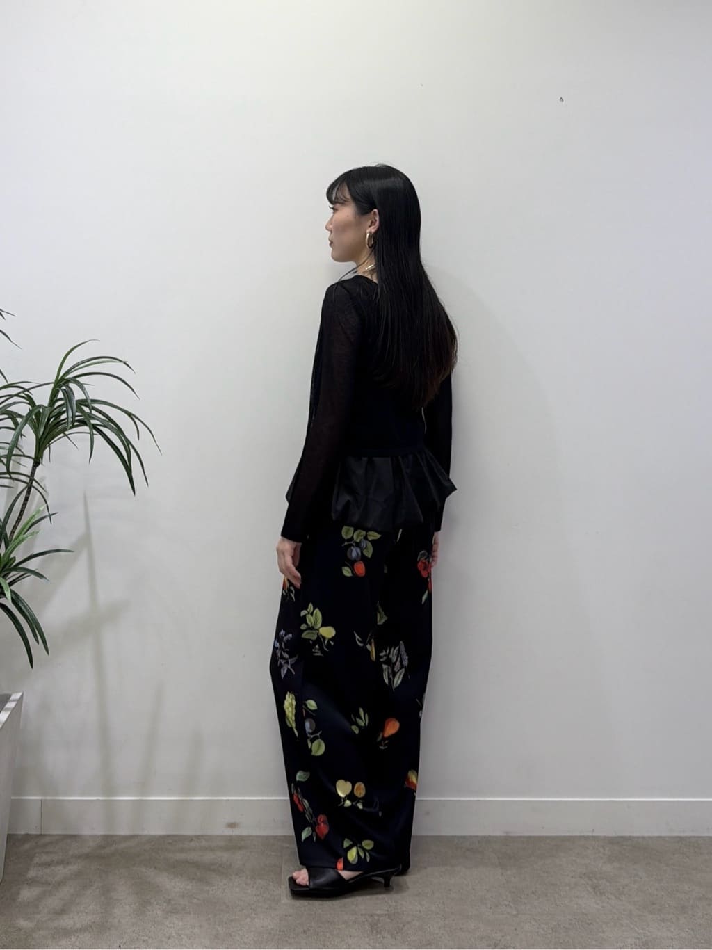 rinaさんの「INDIVI｜ビスチェシアーアンサンブル」を使ったコーディネート