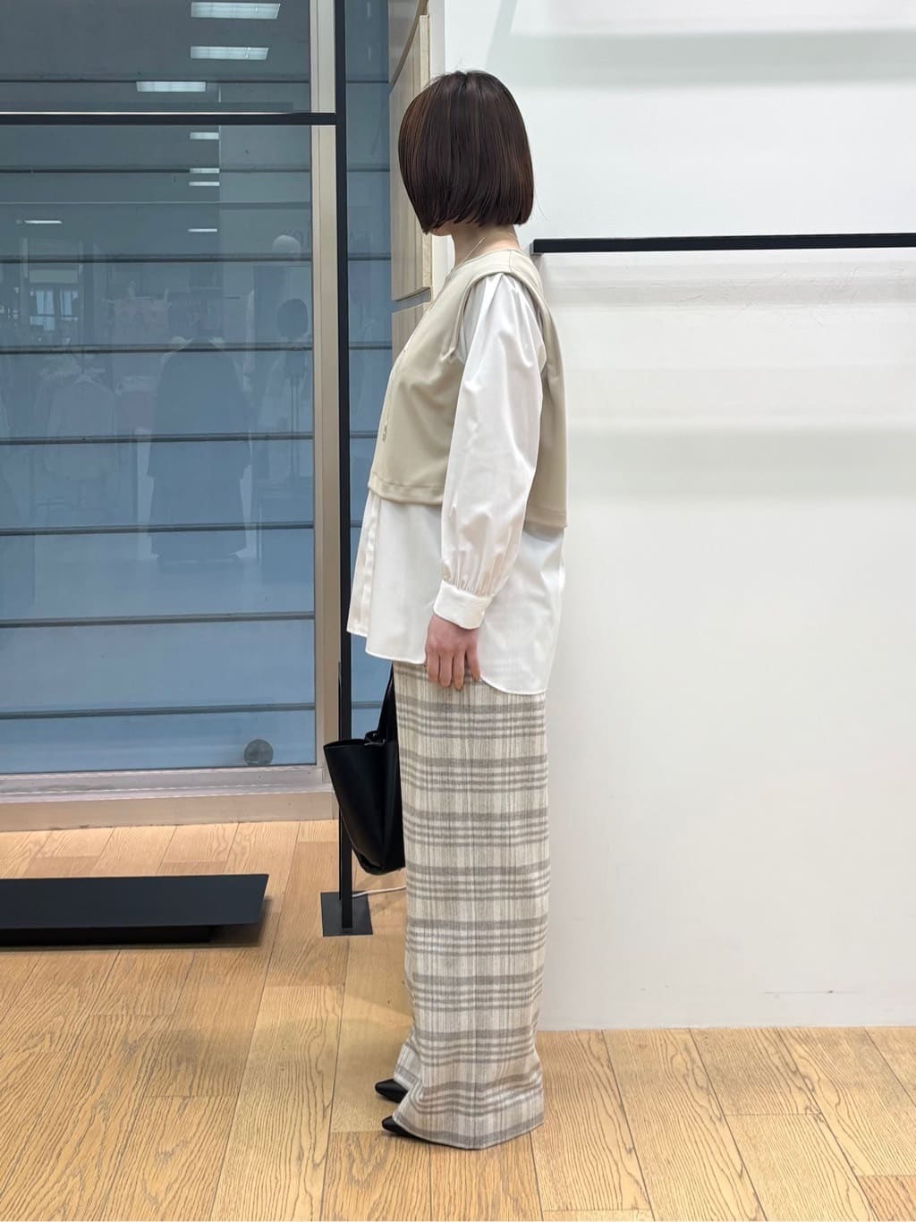 asamiさんの「INDIVI｜【洗える／UVケア】レイヤード風デザイントップス」を使ったコーディネート