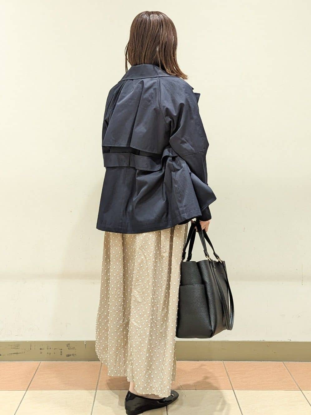 Miさんの「OPAQUE.CLIP｜メタル&times;ビジュー3連リング ネックレス」を使ったコーディネート