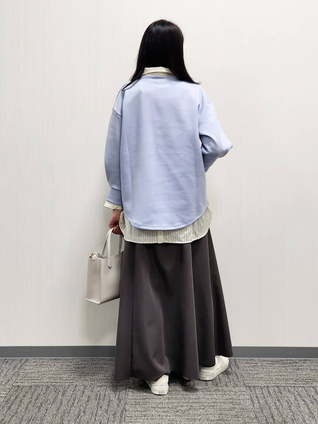 naraさんの「Dessin｜【洗える】8分袖ボンディングカットソー」を使ったコーディネート