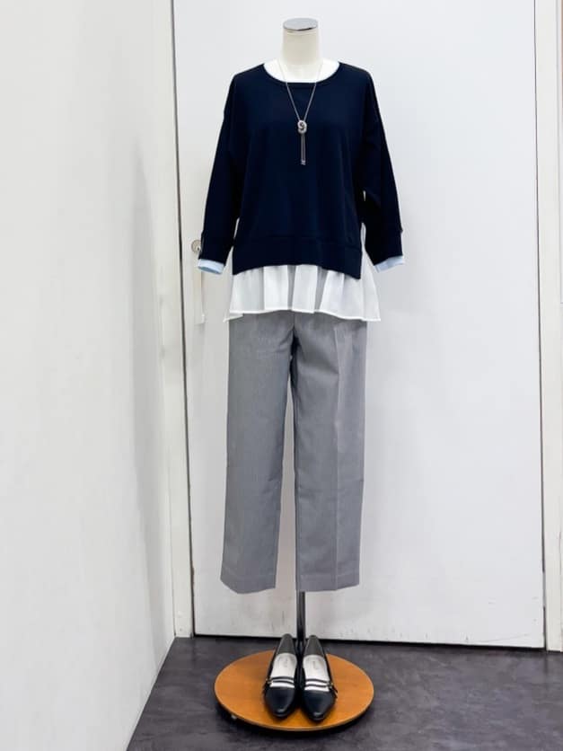 yukariさんの「grove｜【撥水】きれいめに着こなせるマウンテンパーカ」を使ったコーディネート