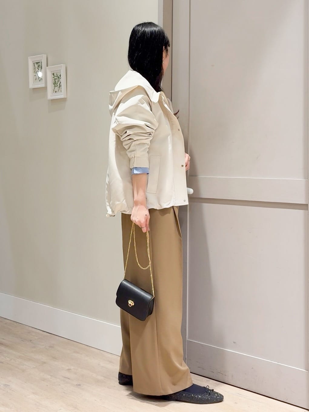 Mayuさんの「grove｜【撥水】きれいめに着こなせるマウンテンパーカ」を使ったコーディネート