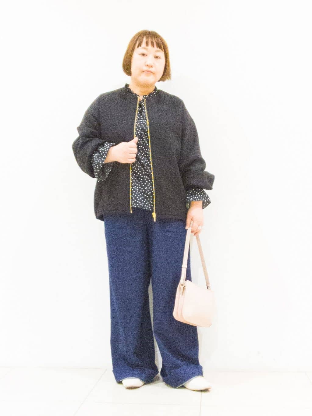takedaさんの「UNTITLED｜◆スプリットレザーフラットショルダー」を使ったコーディネート